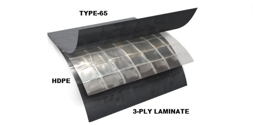Wall vapor retarder Type-65 HDPE-jpg-1