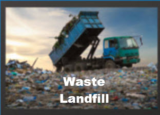Waste landfills for solid and hazardous waste come in several varieties-1